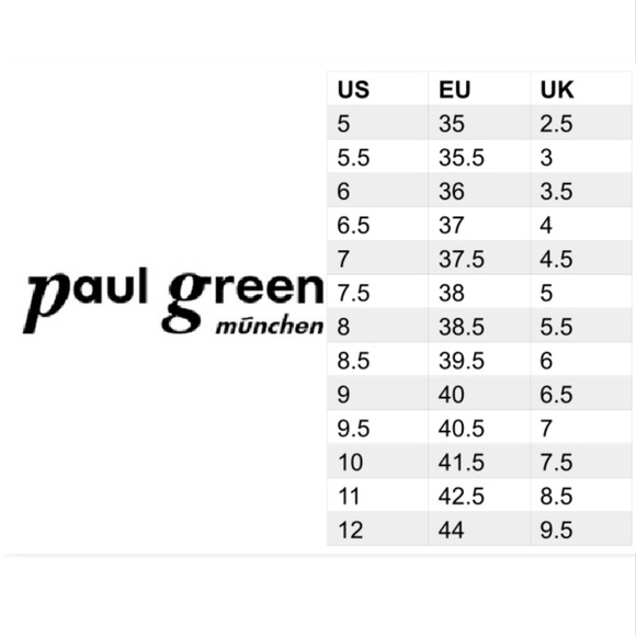 PAUL GREEN Red Suede Leather Platform Heel Pumps 3UK/5.5US - Picture 8 of 8